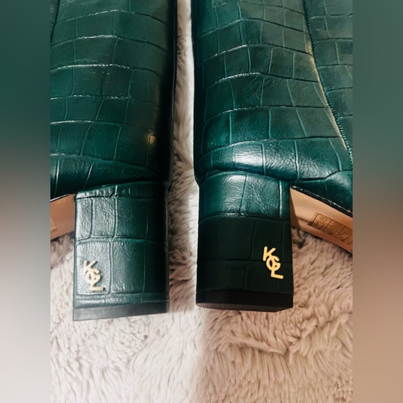 New Kurt Geiger women's croc knee high boots . Size 8 - Picture 5 of 7